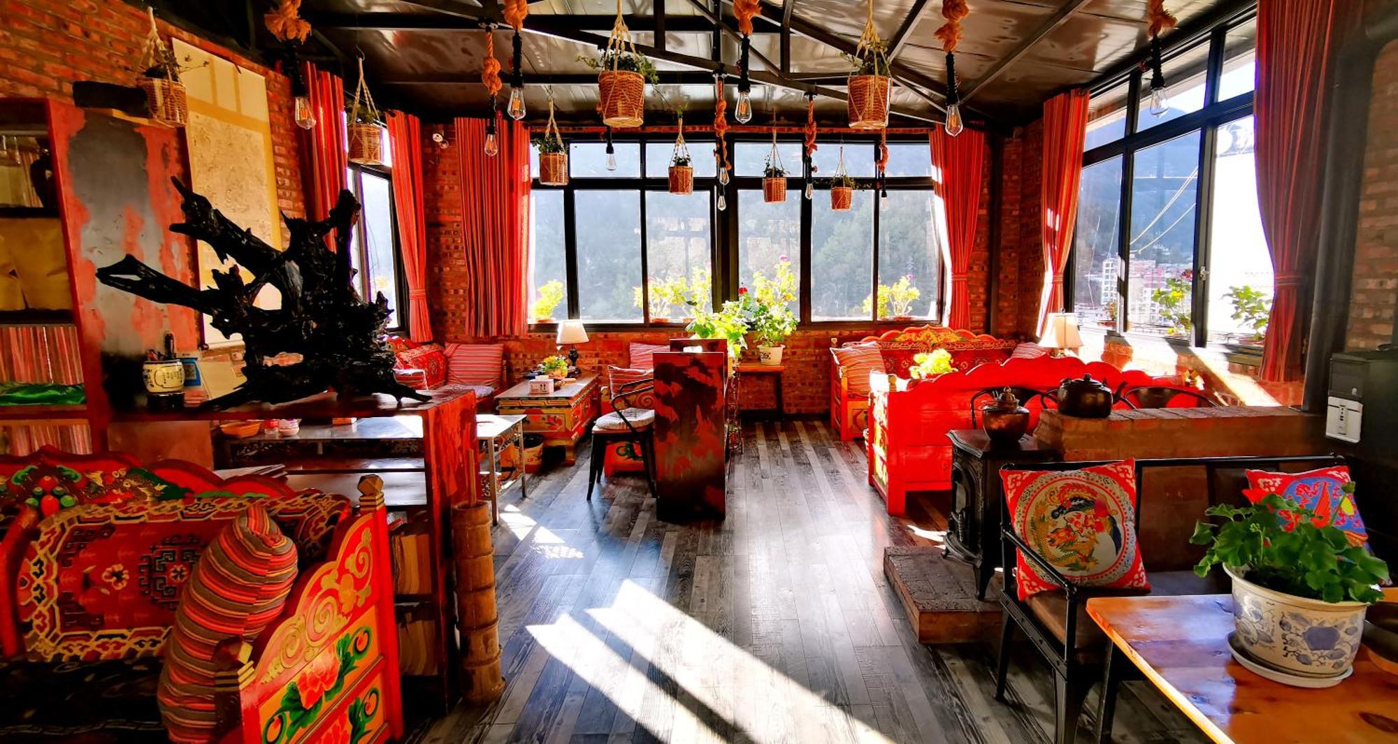 Kangding Guozhuang Nan Wu Hao Boutique Inn Buitenkant foto